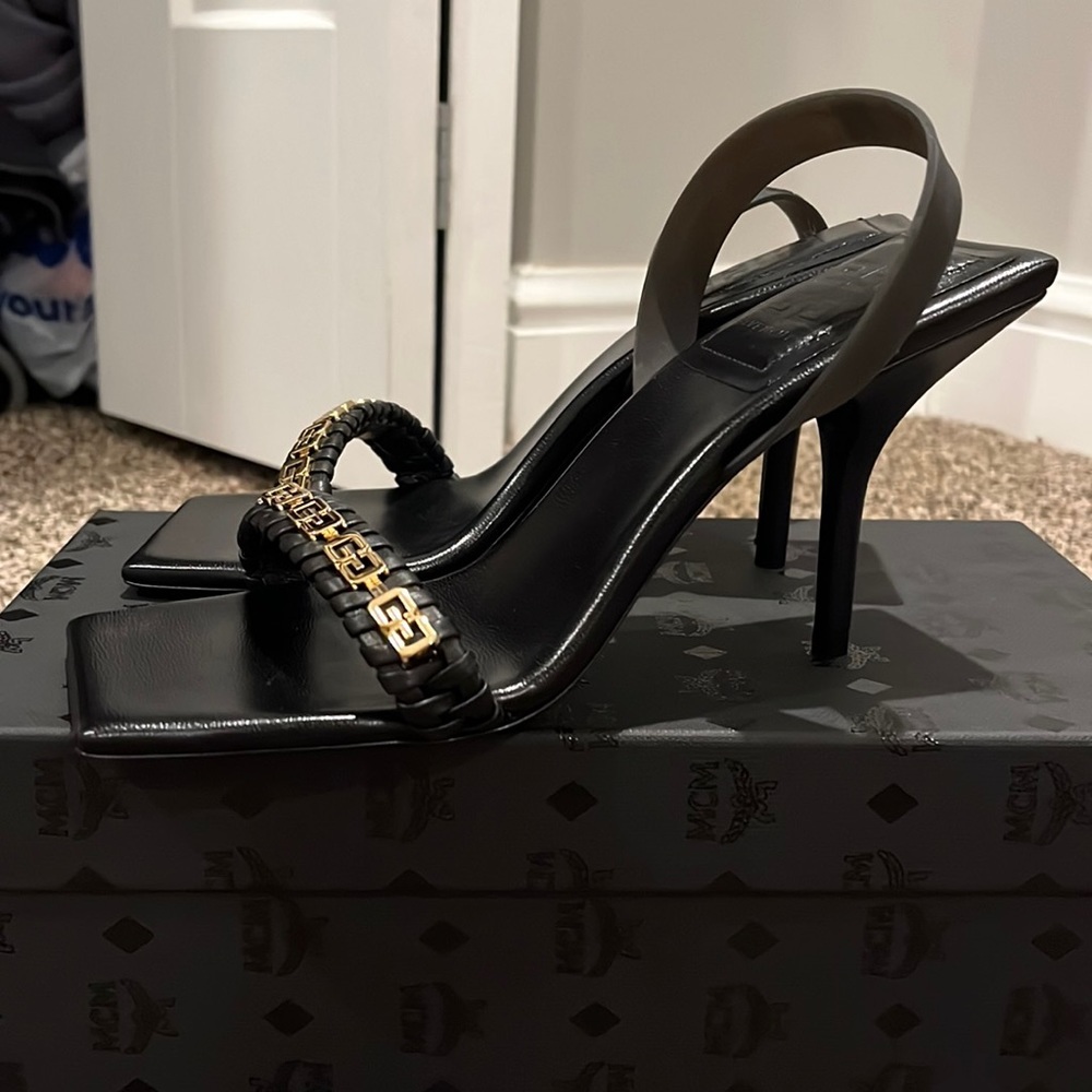 Givenchy 4G Chain Slingback Sandal, NWOT